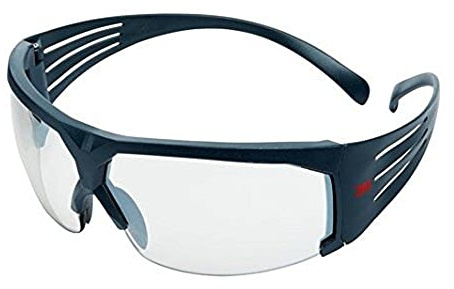 3M SF610AS SecureFit Schutzbrille, AS, Grauer Rahmen, I-O verspiegelt