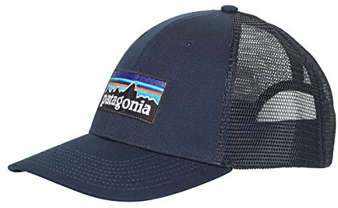 Patagonia, P-6 Logo Lopro Trucker Hat, Baseball Kappe, Navy Blau, All, Unisex-Adult