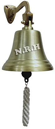 6 Designer Ottone Antico Nave Campana Nave Marittima Vintage Casa Decorazione Della Parete