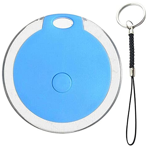 Traceur GPS Chien, Collier Anti-Perdu pour Chats et Animaux Domestiques - Localisateur avec Alarme, Mini SOS, Navigation Outdoor pour Véhicules et Enfants (Bleu)