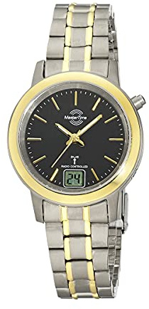 Master Time Funk Quarz Damen Uhr Analog-Digital mit Titan Armband MTLT-10754-21M