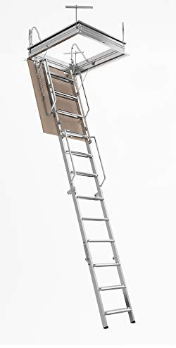 Fgm Scale - Bodentreppen Dachboden | Stufenseite 70 | 70X100 H270-H300 cm