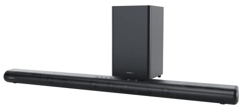 Enclave Eclipse 5.1.2 Dolby Atmos Soundbar with 8” Wireless Subwoofer - Includes 11 Custom Drivers & 8-Inch Subwoofer for Multidimensional Spatial Sound