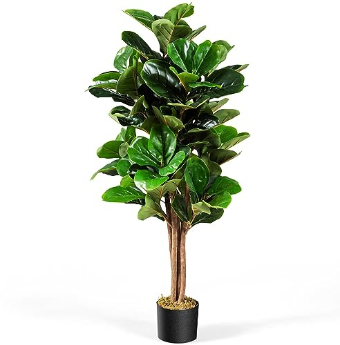 COSTWAY Albero Artificiale Ficus