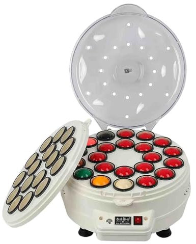 Billard und Snooker Ball Polierer & Reiniger Maschine - Automatische 2-in-1 Elektronische Reinigung für 16/22 Ball Sets - Billard Reinigungsmaschine
