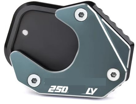 DMAIS Motorrad Seitenständer Unterlage Für Rally CRF250 CRF250L 2017 2018 2019 2020 Motorrad Fuß Ständer Seitenständer Vergrößern Verlängerungsplatte Ständer Fuß (Color : 10)