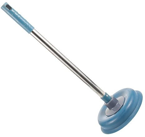 SEWOART Sturalavandini Multiuso in Materiale Antiusura Manico Ergonomico Per Wc Lavello e Cucina Facile Da Pulire e Duraturo Per Casa Ufficio e Hotel Blu Scuro