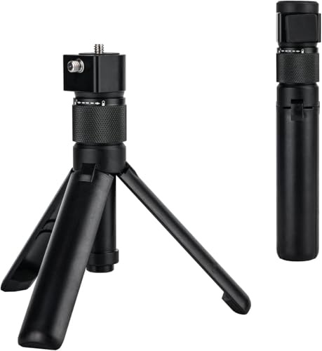 Bullet Time Handle Tripod Multi-Functional Tabletop Fold Tripod for insta360 X4 Insta 360 X4 X3,ONE RS,GO 2,ONE X2,ONE R,ONE X ONE RS Sport Camera Accessories (Mini Tripod)