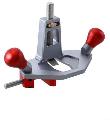 Robusta fresatrice in alluminio con caratteristiche di regolazione della profondità per gli appassionati di lavorazione del legno (c)