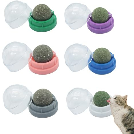 Kattmynta boll kattnip katt växt katt leksak kattgräs leksak mynta foderboll katt nip kattleksak med kattbollleksaker tuggleksak saker kattaktivitet för sysselsättning