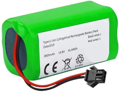 Batería De Repuesto De Iones De Litio De 14,8 V Y 3500 MAh, Compatible Con Conga 990 Y 1090, Y Con Robovac 11S, 12 Y 15.(1200mAh)