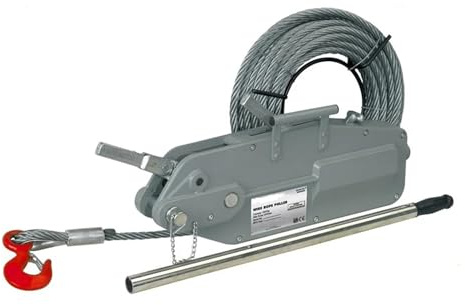 Cabrestante Manual, Cabrestante de cable Tugr de 800 kg con palanca manual