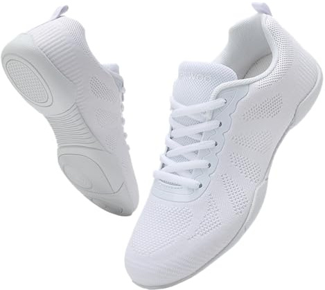 Kuikeiu rutschfeste Cheerleading-Schuhe Wettbewerb | Leicht Flexibel Atmungsaktiv | Turnschuhe Tanzsneaker für Mädchen & Jugendliche | Gymnastik Jazz Yoga Aerobic Trainingsschuhe