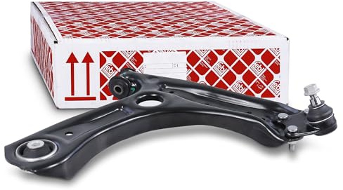 febi bilstein 36926 Querlenker mit Lagern, Gelenk und Sicherungsmutter, 1 Stück | Kompatibel mit: SEAT CORDOBA, IBIZA III, SKODA FABIA II, FABIA II Combi, ROOMSTER, ROOMSTER Praktik, VW POLO