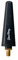 Simoni Racing ASR/196-N Antenna Universale, Per Abarth Alfa Romeo Fiat Lancia Jeep, Attacco M6, Nero, 6 cm
