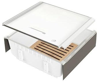 Hailo Pantry-Box 3960601 für 60 cm Schubkastenauszug | Vorratsbox zur Lebensmittelaufbewahrung | Aufbewahrungsbox für Küchenschublade | Küchenorganisation Einbauküche | Nenntiefe 500 mm