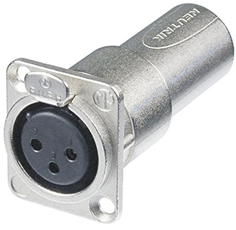 Neutrik NA3FDM - Adaptador de XLR hembra a XLR macho