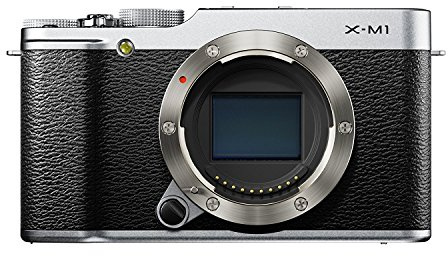 Fujifilm X-M1 Compact System 16MP Digital Camera with 3-Inch LCD Screen - Body Only (Silver)