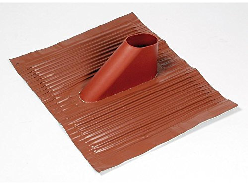 ADZ 600 ziegelroter Aluminium-Dachziegel mit kunststoffbeschichteter Oberfläche