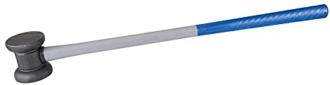 Dapetz ® Fencing Maul Hammer 10lb Forged Steel Head with Non-Slip Grip and 900mm Fibreglass Shaft Handle or Driving Wooden Fence Posts Into the Ground