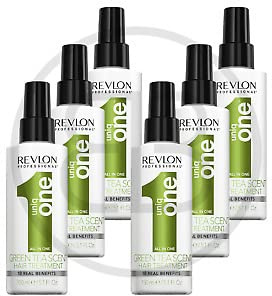 UNIQ ONE Kit All In One Hair Treatment Green Tea 6 pièces x 150 ml