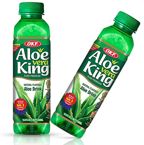 OKF Aloe Vera King Drink, Original, 500 ml (lot de 12)