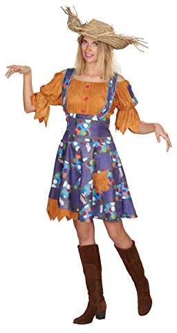 Elbenwald Andrea Moden - Kostüm Vogelscheuche, Latzhose und Hemd, Gärtner, Mottoparty, Karneval