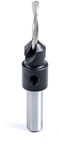 SagaSave Broca avellanadora de carpintería de 4 mm, brocas de trabajo de madera para cortador de tornillos de madera con llave, 1 unidad