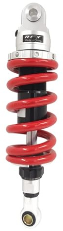 Hegeiisy 300mm/11.81 Universale Smorzamento del rimbalzo 12mm Molla Ammortizzatori Ad Aria Sospensione posteriore MTB Motocicletta Motocross Per FJR 1300 XR 250 CBR 125 CBR 1100 NC750D