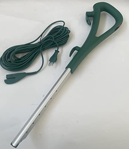 Manico Telescopico Completo di Avvolgicavo per Vorwerk Kobold 135-136 + Cavo da 10 Metri, ADATTABILE DI ALTA QUALITA' per Folletto VK135-136