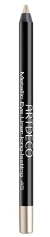 ARTDECO Lápiz metálico de larga duración para contorno de ojos metálico, textura de gel, 1 x 1,2 g