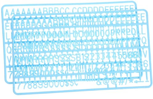 NUOBESTY 2sätze Buchstabentafel-zubehör Wiederverwendbare Filztafelbuchstaben Und Zahlen Kunststoffbuchstaben Für Pinnwände Buchstaben Für Filzpinnwände Für Lehrmittel Und