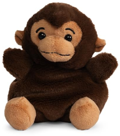Little Living Nature Snugglies AFFE Plüschtier – Safari Stofftier Kollektion für Kinder, Kuscheliges Tier Spielzeug, Monkey