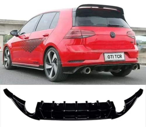 [GOOD SPOILER] Difusor Trasero para Volkswagen Golf MK7 GTI 7.5 Estilo TCR