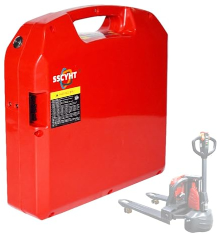 SSCYHT 24v30ah, Batterie transpalette électrique 24V 20Ah 30Ah 40Ah 60Ah Batterie Lithium Interne 48V 20Ah 30Ah pour Chariot élévateur électrique CBD15J-LI/CBD20J-LI