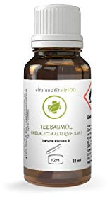 Teebaumöl - 10 ml - melaleuca alternifolia - 100% naturreines ätherisches Öl