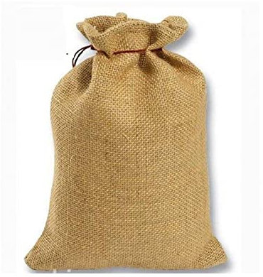 YiYYPT Grands Sacs en Jute de café recyclé Paquet de 2 unités Sacs à Pommes de Terre en Toile de Jute Sac a Oignon Conservation Sac pour Plante Protection antigel 100% Jute (35x50cm)