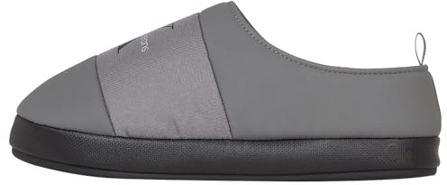 Calvin Klein Zapatillas para Estar en Casa Hombre Home Slipper Mono Cálidas, Gris (Charcoal Grey), 42 EU
