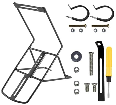 Gepäckträger Vorne | Fahrrad-Vorderradträger | Vorderrad-Fahrradträger | Rutschfester Aluminiumlegierung Tragender Fahrrad-Frontträger for Mountainbikes, Rennräder, Falträder