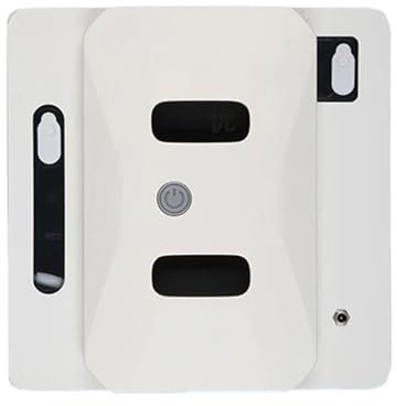 WLLKIY Robot Limpiacristales Robot Aspirador Inteligente Ultrafino, Limpiador De Ventanas Exterior/Superior, Giratorio, Control Remoto, Limpieza De Vidrio Seguro Eficaz(2988 Water Spray)