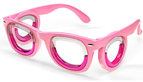 Hion Kids Anti-Motion Sickness Smart Glasses (for 3-8 Year Olds) – Ultra-Light Portable Nausea Relief Liquid Glasses for Carsickness, Airsickness, Seasickness – Kids Travel/Cruise Essentials
