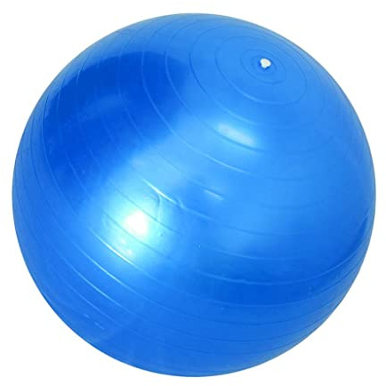 MotiveTech Gymnastikball & Geburtsball mit Anti Funktion – Krafttraining, 85 cm blau
