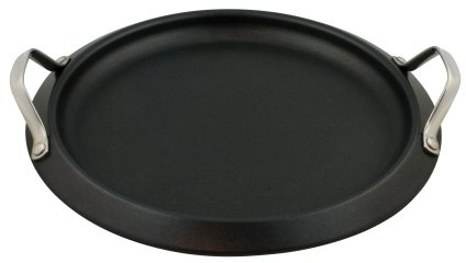 Dexam Supreme Non-stick Pizza or Pancake Griddle, 34cm, Black
