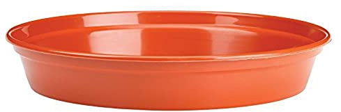 Stewart 2847014 30.5 cm Flower Pot Saucer - Orange/Terracotta