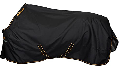 Bucas Irish Turnout 150g Größe 125, Black/Gold