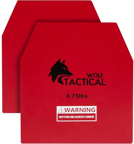 WOLF TACTICAL Hantelscheiben, Paar, 4 kg, für Krafttraining, Laufen, schwere Workouts