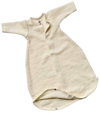 Engel Natur, Merino Baby Schlafsäckchen, 100% Wolle (kbT), Maschinenwaschbar (2 (62cm))