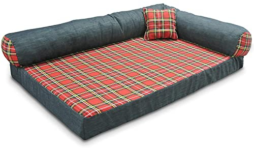 Baldiflex - Tobia Welpen, Matratze für Hundebett und Bett, weiches Kissen für Hund und Katze mit Memoryschaum, 135 x 80 cm