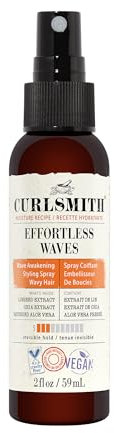 CURLSMITH - Effortless Waves Styling Spray, Lightweight and Moisturising, Reduce Frizz, Natural Look, For Wavy and Curly Hair, Vegan (59ml)