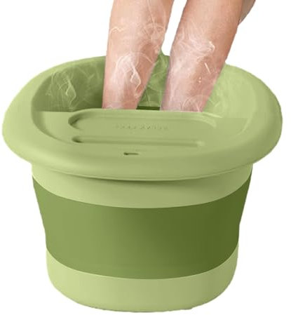 Fußeimer, Fußeimer mit Massage-Akupunkt, hohe Kapazität, Fuß zur Linderung von Beschwerden und Stress Samuliy